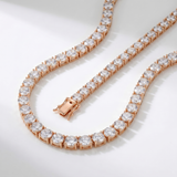 Tennis Set 5MM rose gold styled
