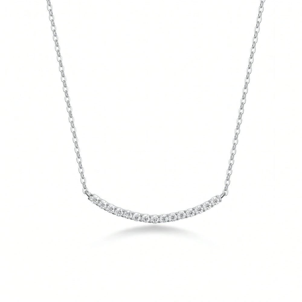 Nicole Necklace - White Gold