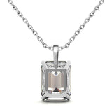 Emerald Pendant Necklace