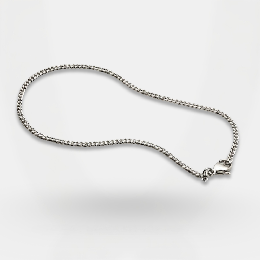 צמיד ריי 2 מ"מ - כסף