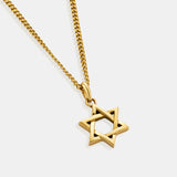 Star of David Pendant - Gold