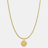 שרשרת ST. CHRISTOPHER בזהב