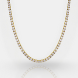 שרשרת טניס 5 מ"מ - זהב