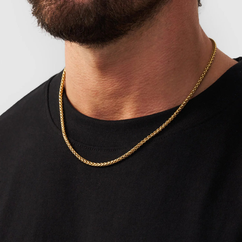 שרשרת פלואו 3 מ"מ – זהב