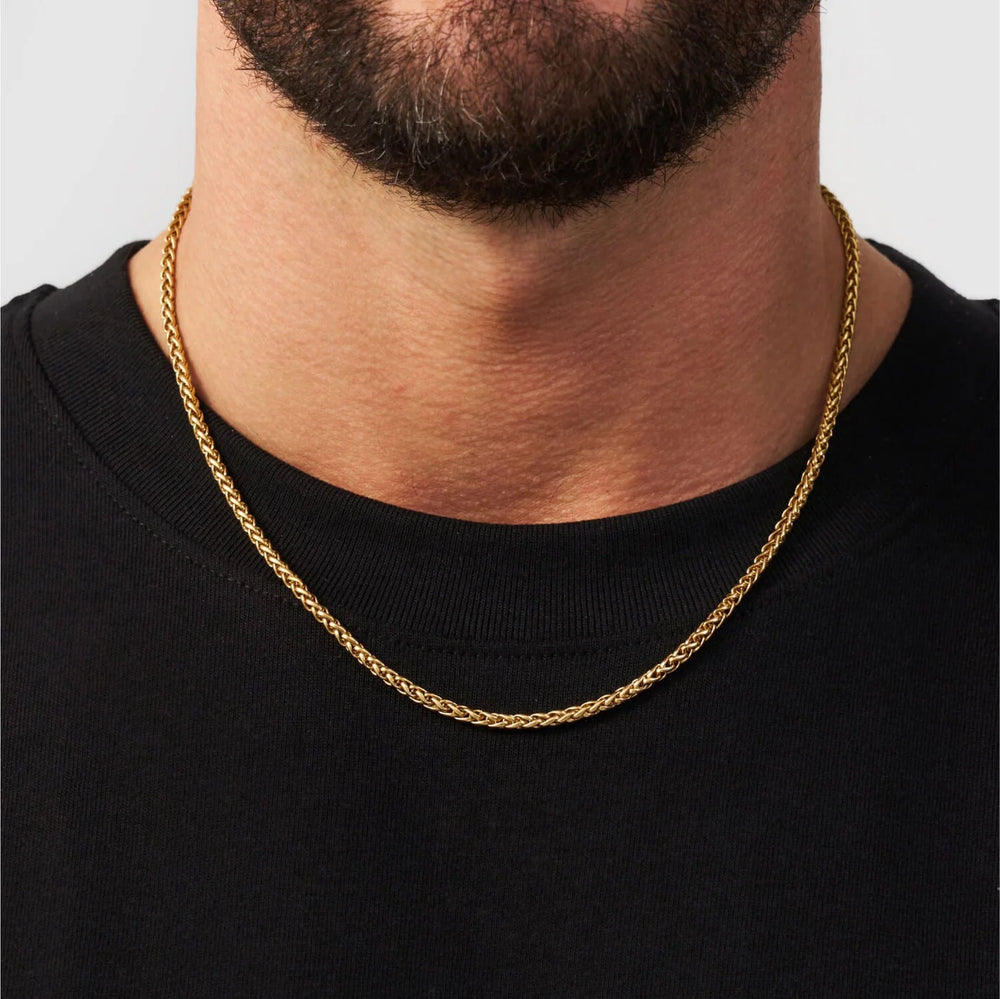 שרשרת פלואו 3 מ"מ – זהב