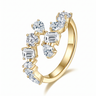 Seraphina Mixed Cut Ring - Gold