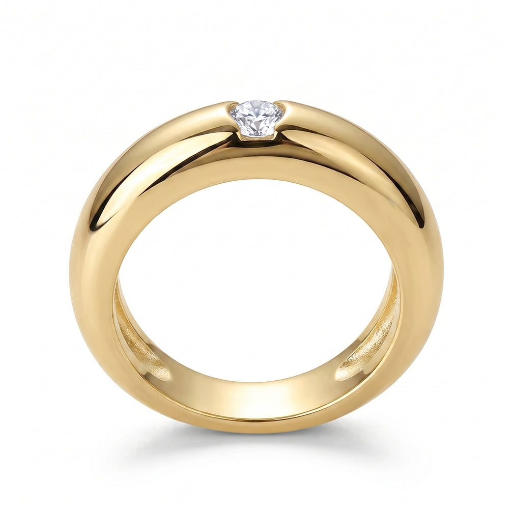 Noa Bezel Ring - Gold