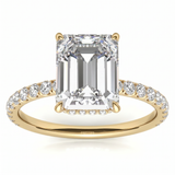 Isabella Emerald Ring - Gold