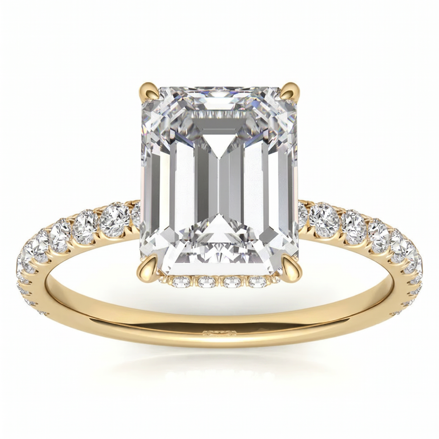 Isabella Emerald Ring - Gold