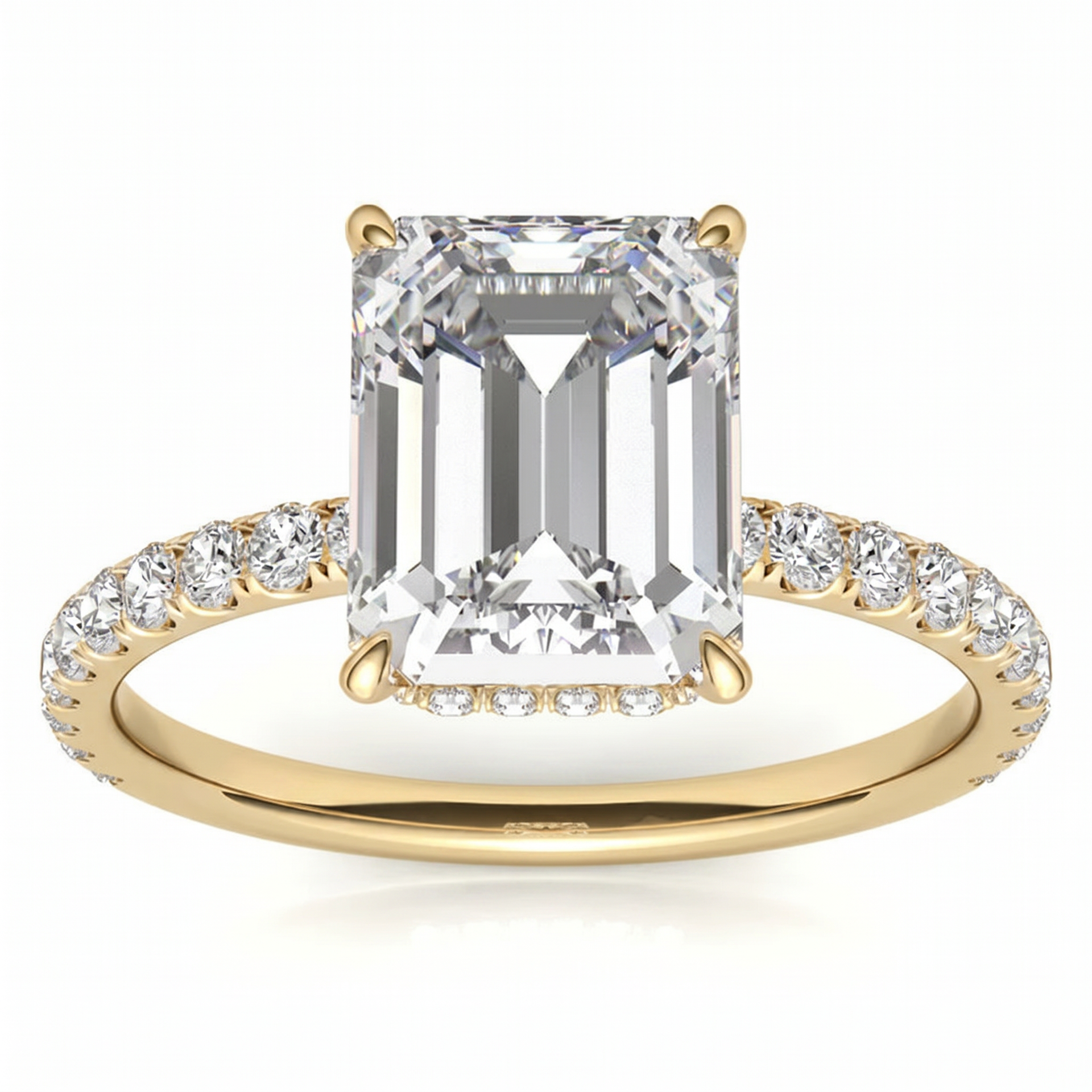 Isabella Emerald Ring - Gold
