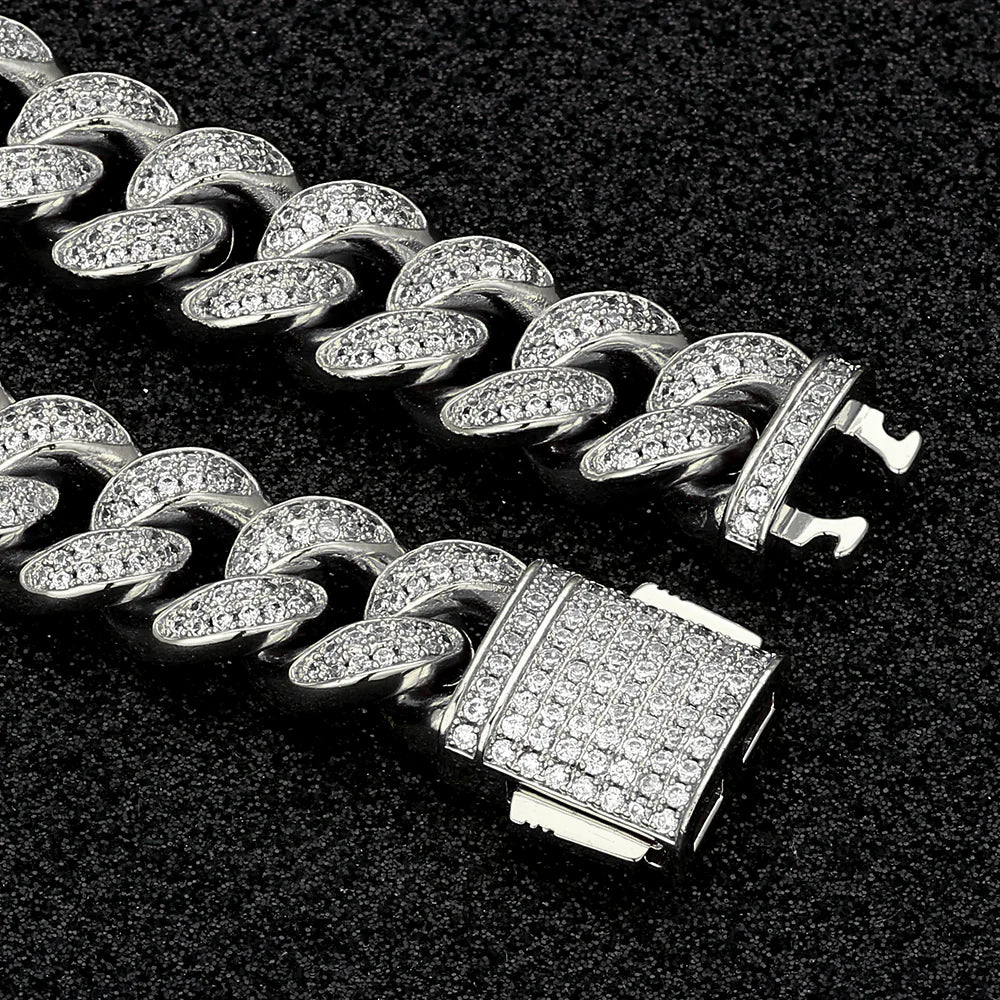 HAVEN – Iced Cuban Necklace 12mm
