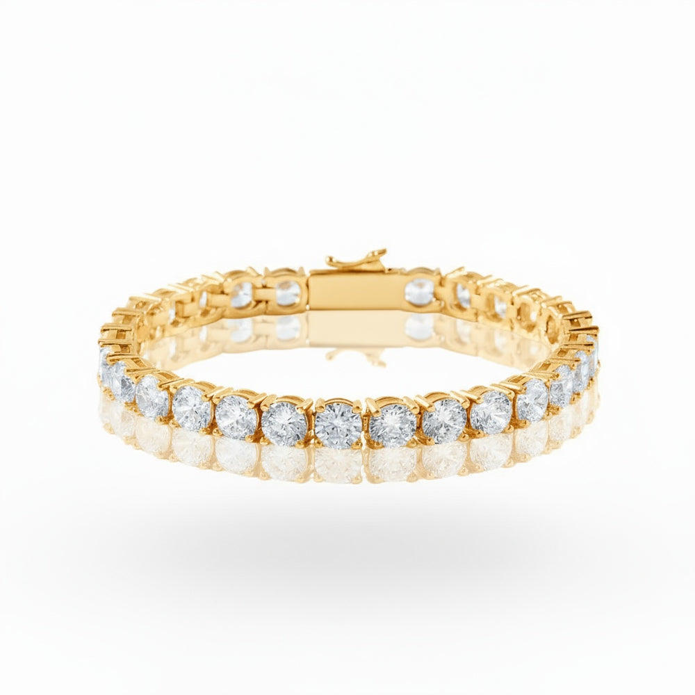 Aria Tennis Bracelet 5MM - 18k Gold