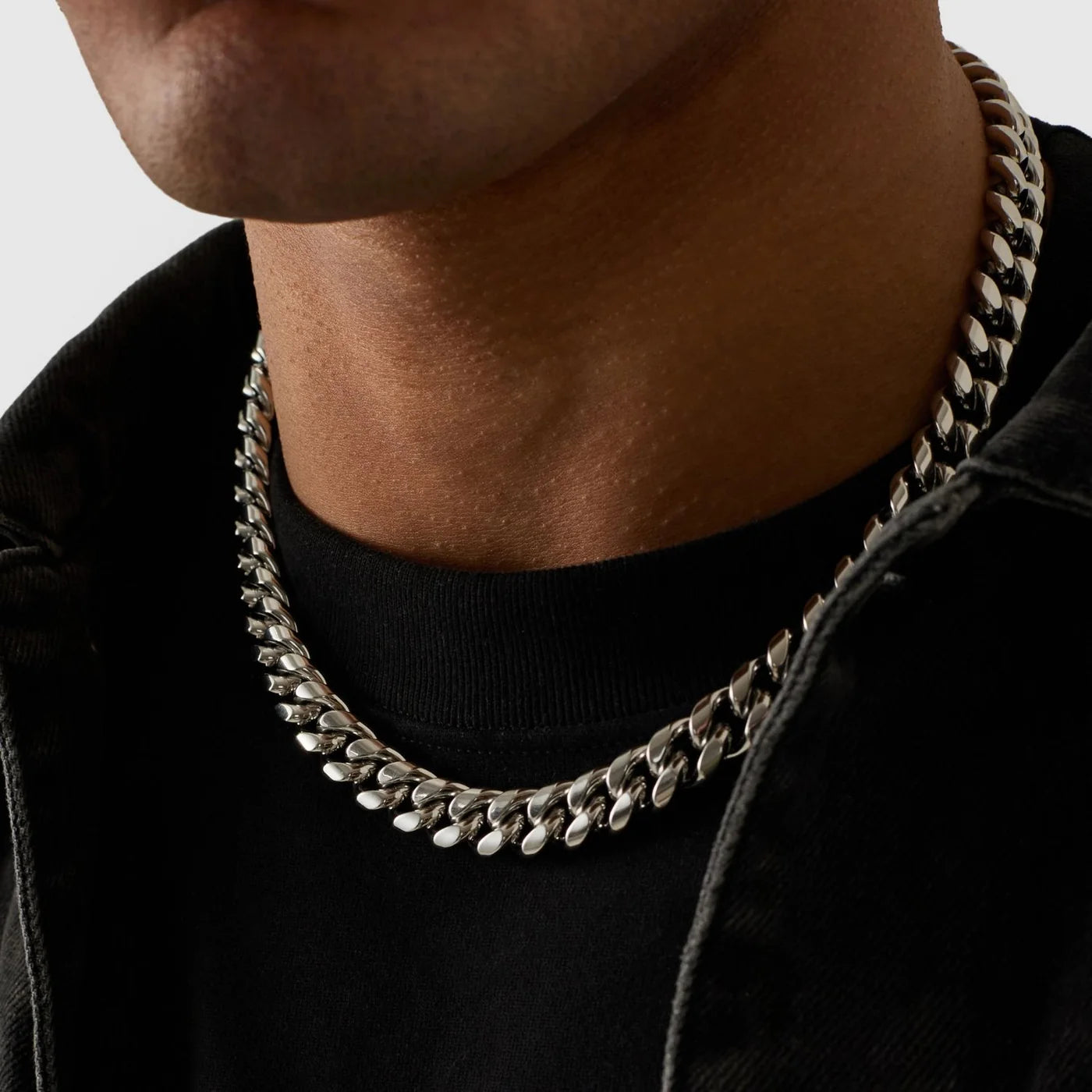 Cuban Chain 10MM Silver