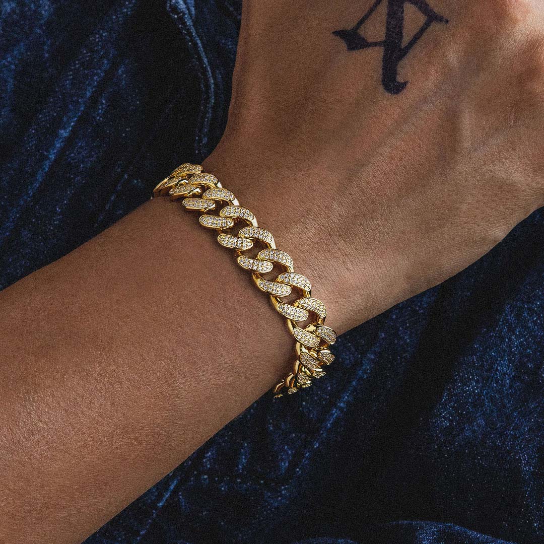 HAVEN – Iced Cuban Bracelet 12mm