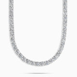 שרשרת טניס 5 מ"מ Aria - זהב לבן