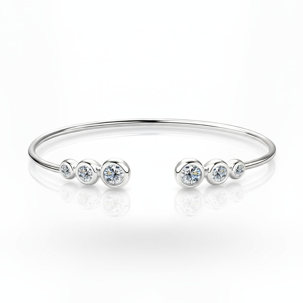 Luna Bracelet - White Gold