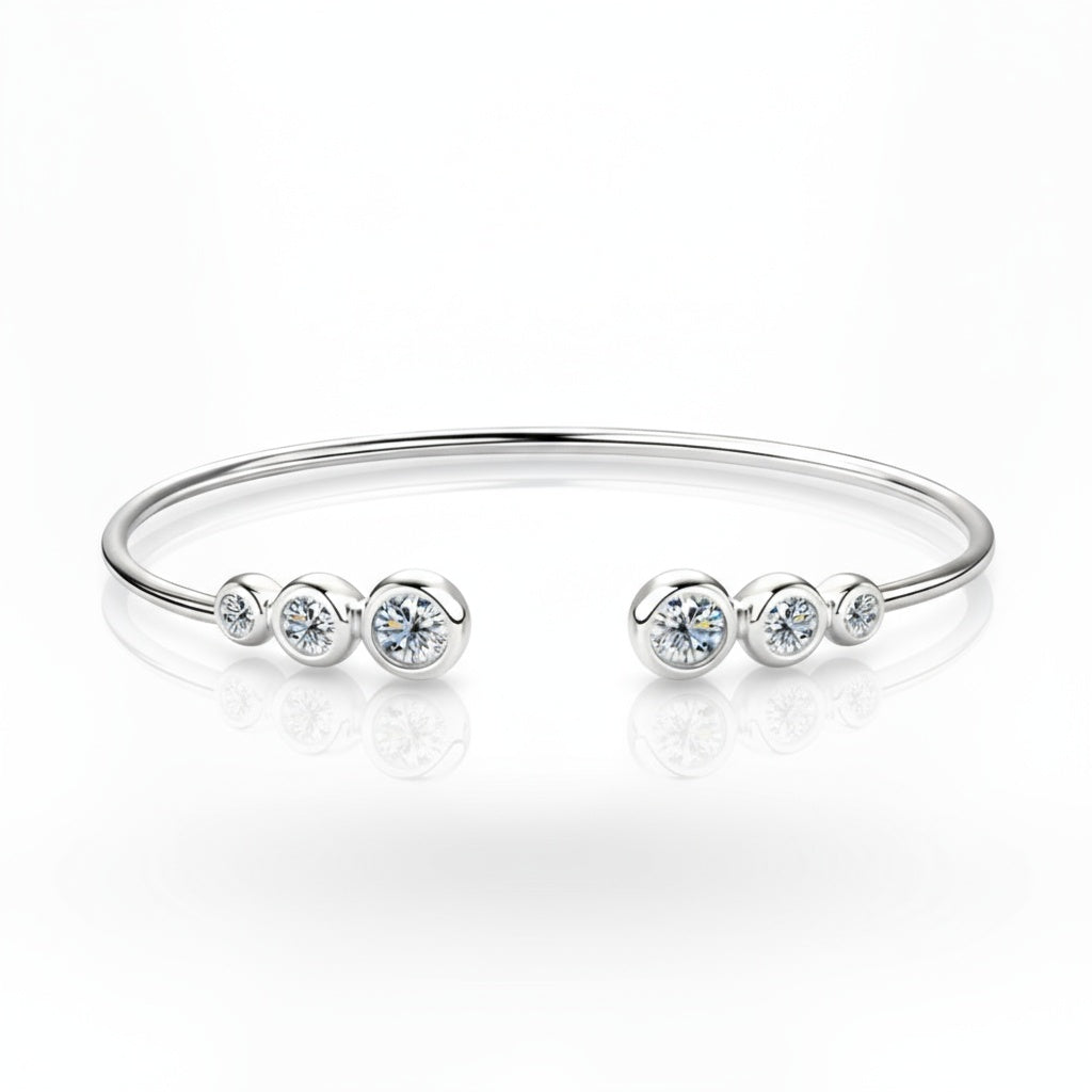 Luna Bracelet - White Gold