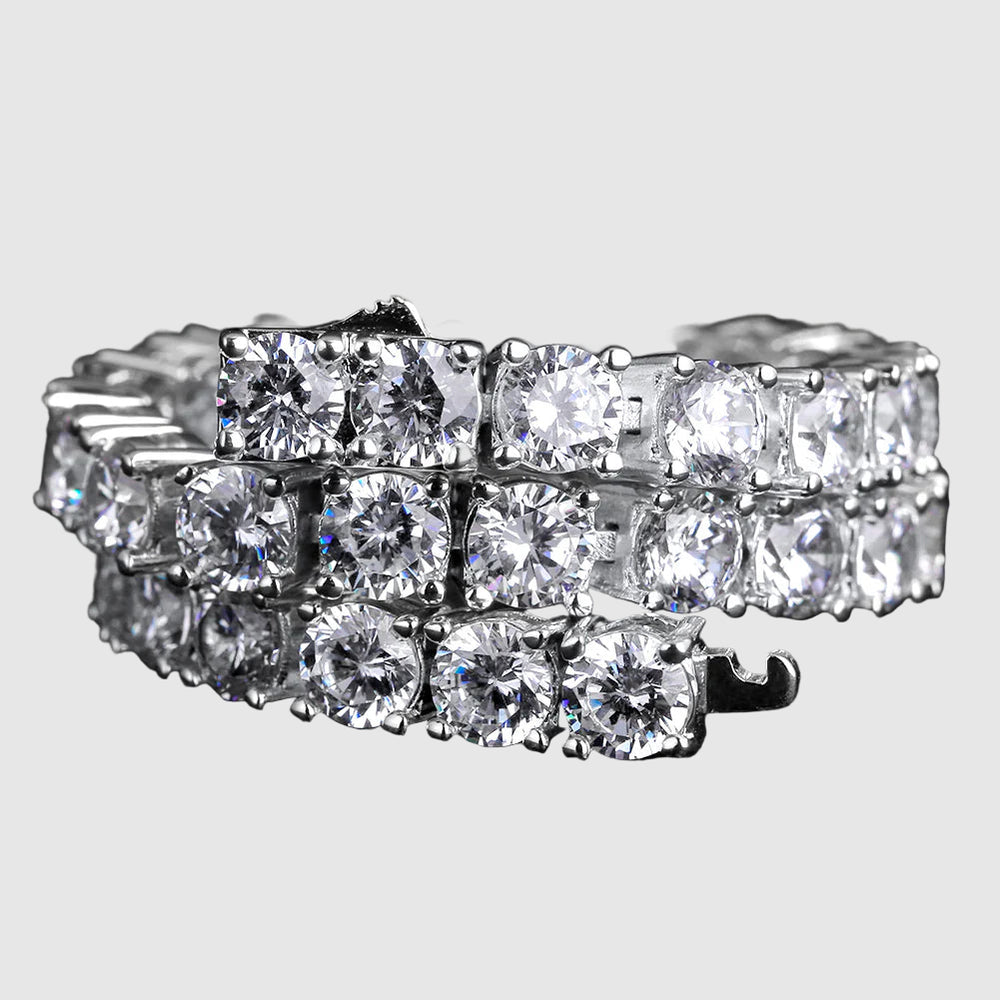 5MM Tennis Bracelet - White Gold