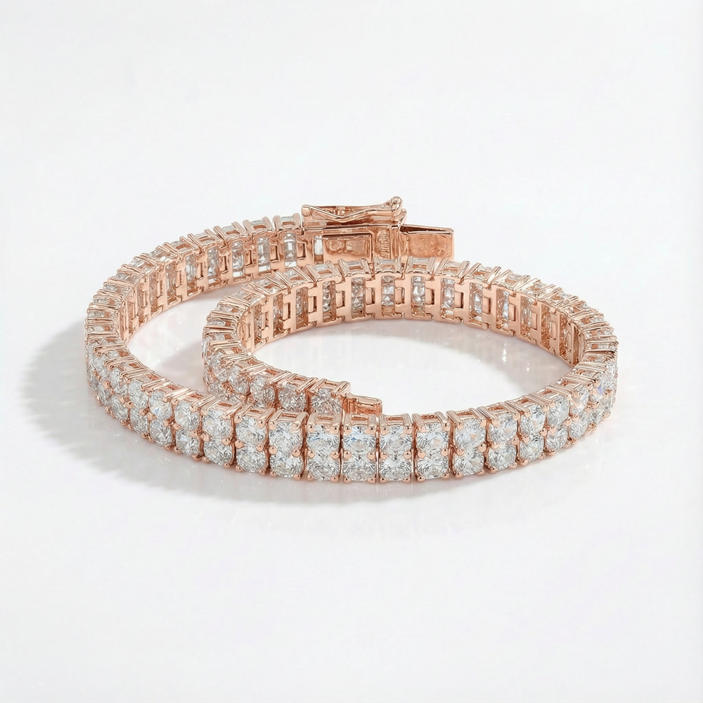 Radiance Tennis Bracelet - Rose Gold