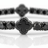 צמיד טניס תלתן - Midnight