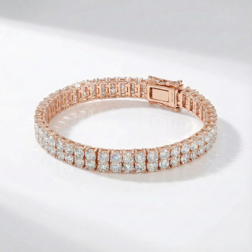 Radiance Tennis Bracelet - Rose Gold