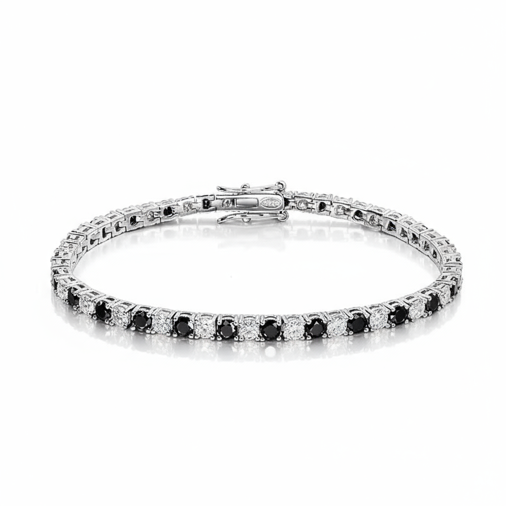 צמיד טניס Noir