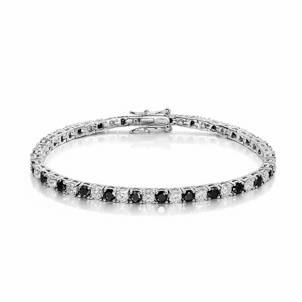 Noir Tennis Bracelet