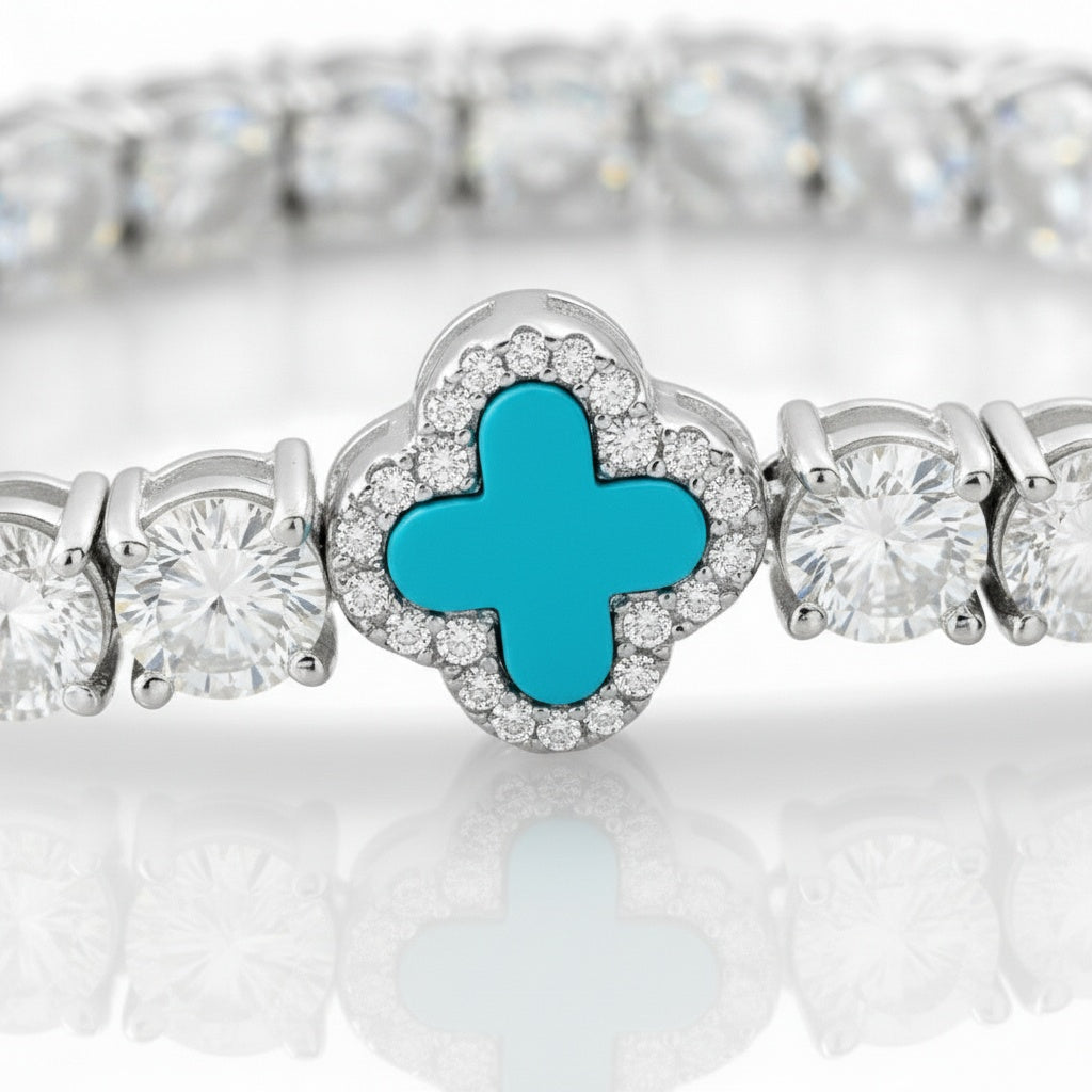 צמיד טניס תלתן - Ciel