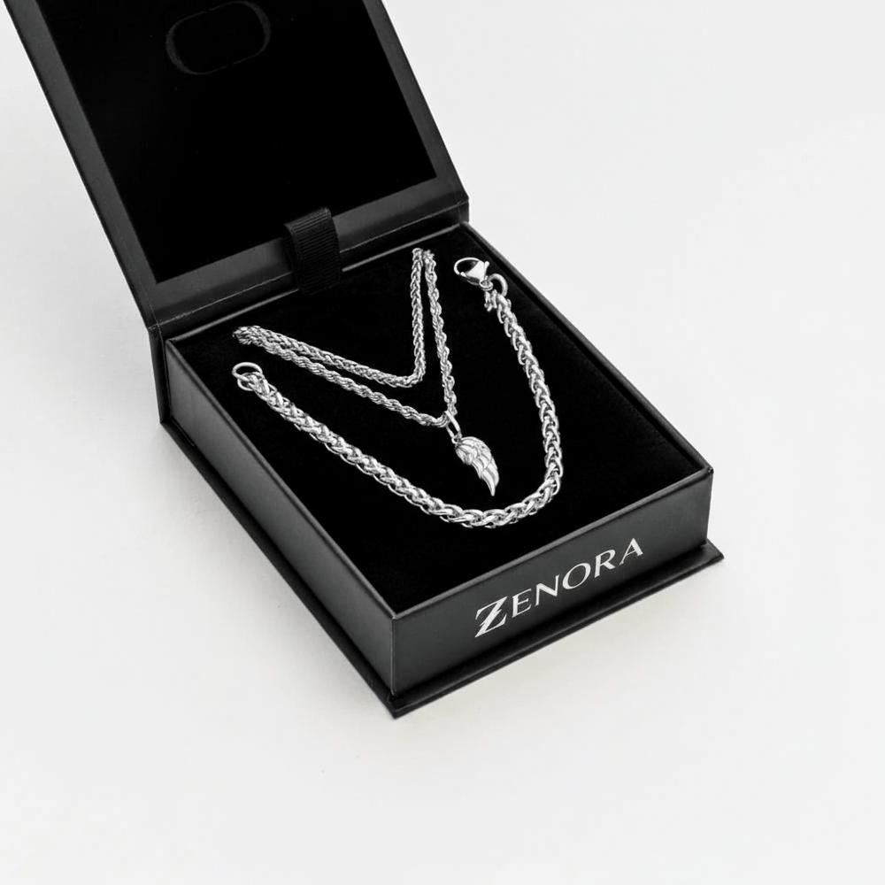 Wing Gift Set – Silver