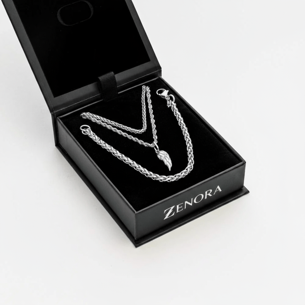 Wing Gift Set – Silver