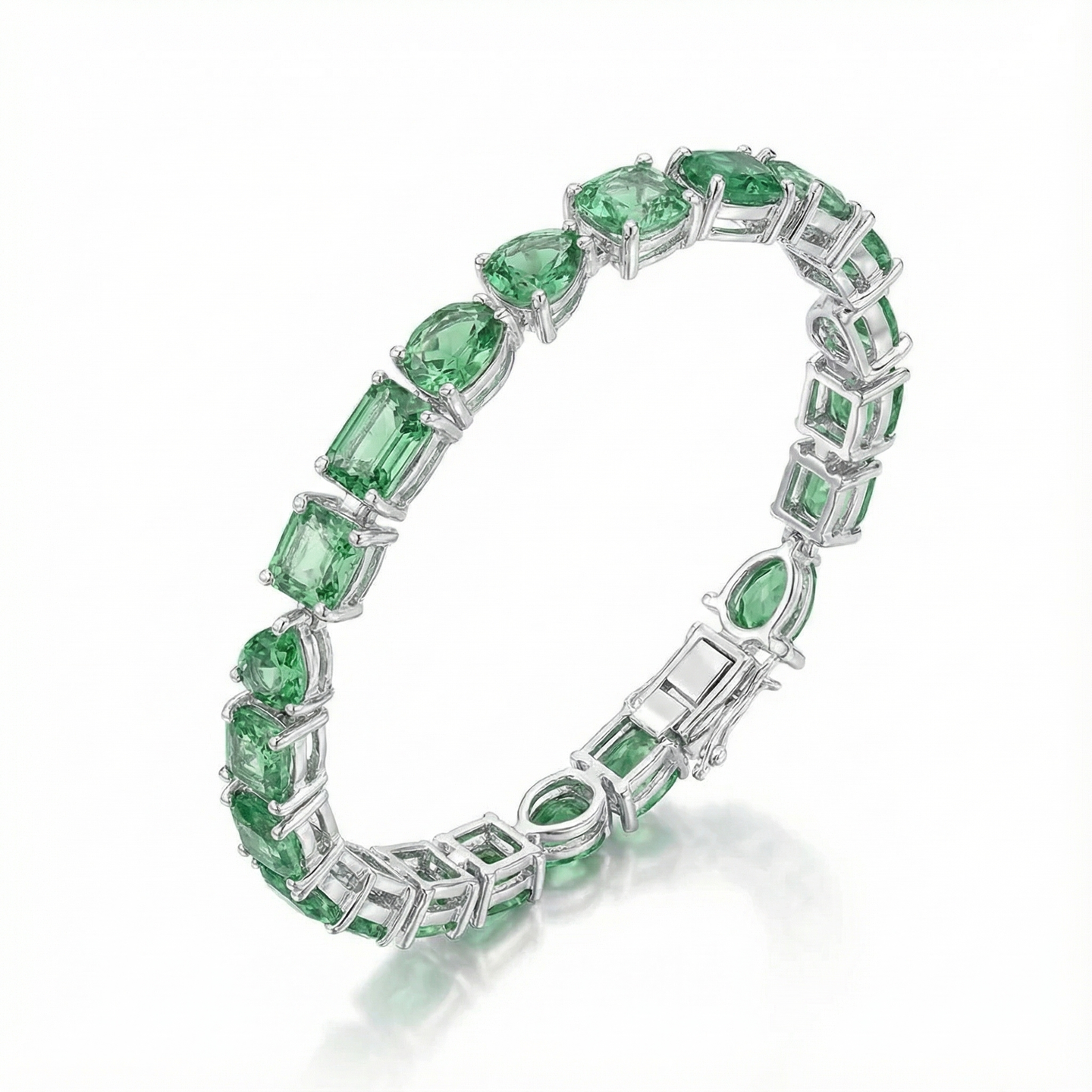 Mélange Bracelet - Emerald Green