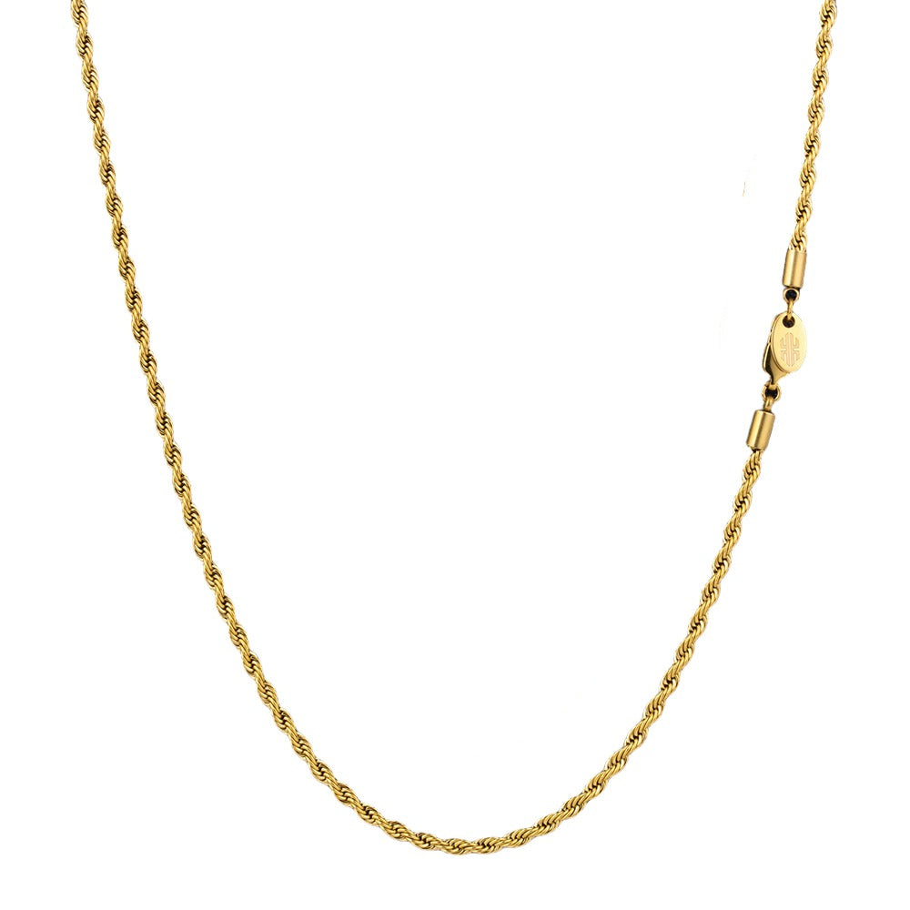 ROPE CHAIN GOLD 3MM