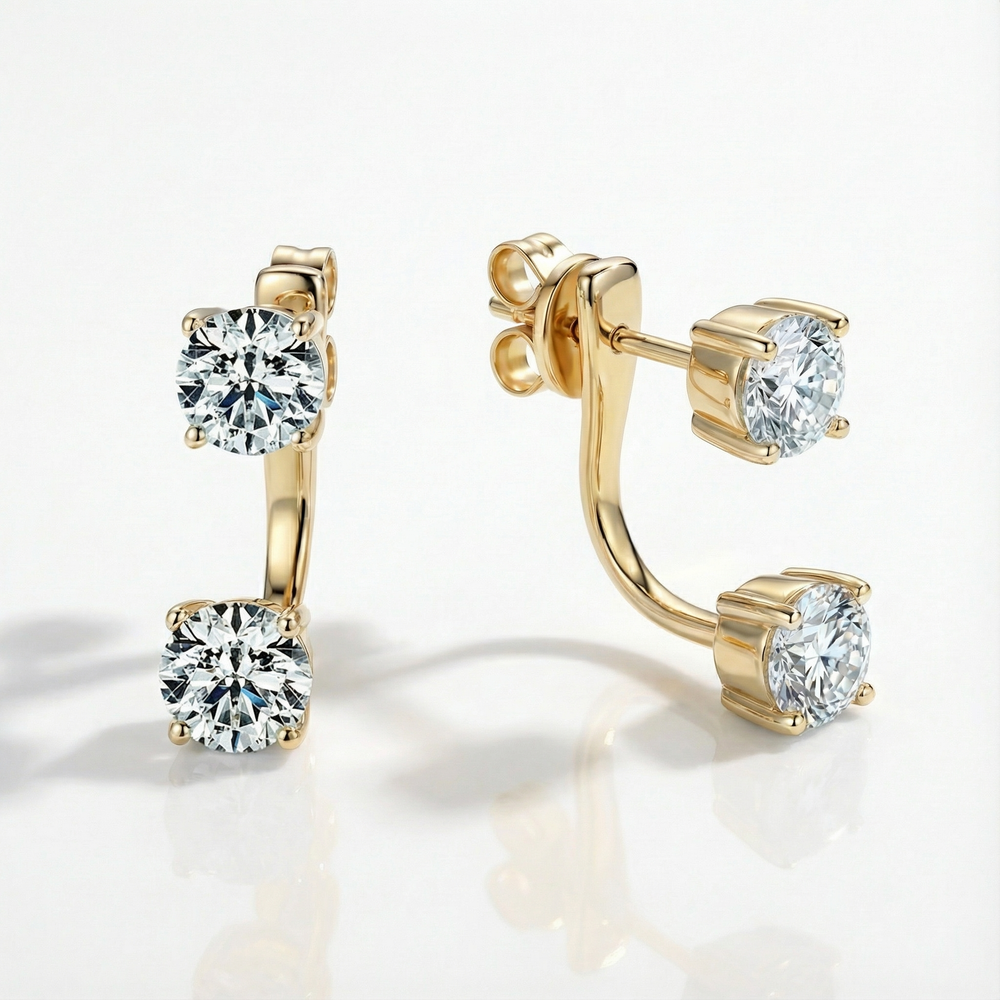 Luna Earrings - Gold