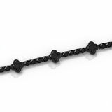 צמיד טניס תלתן - Midnight