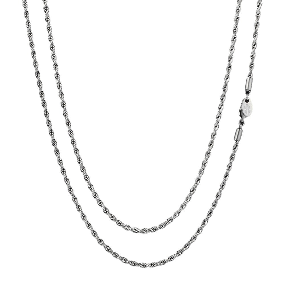 ROPE CHAIN SILVER 3MM