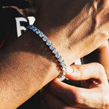 5MM Tennis Bracelet - White Gold