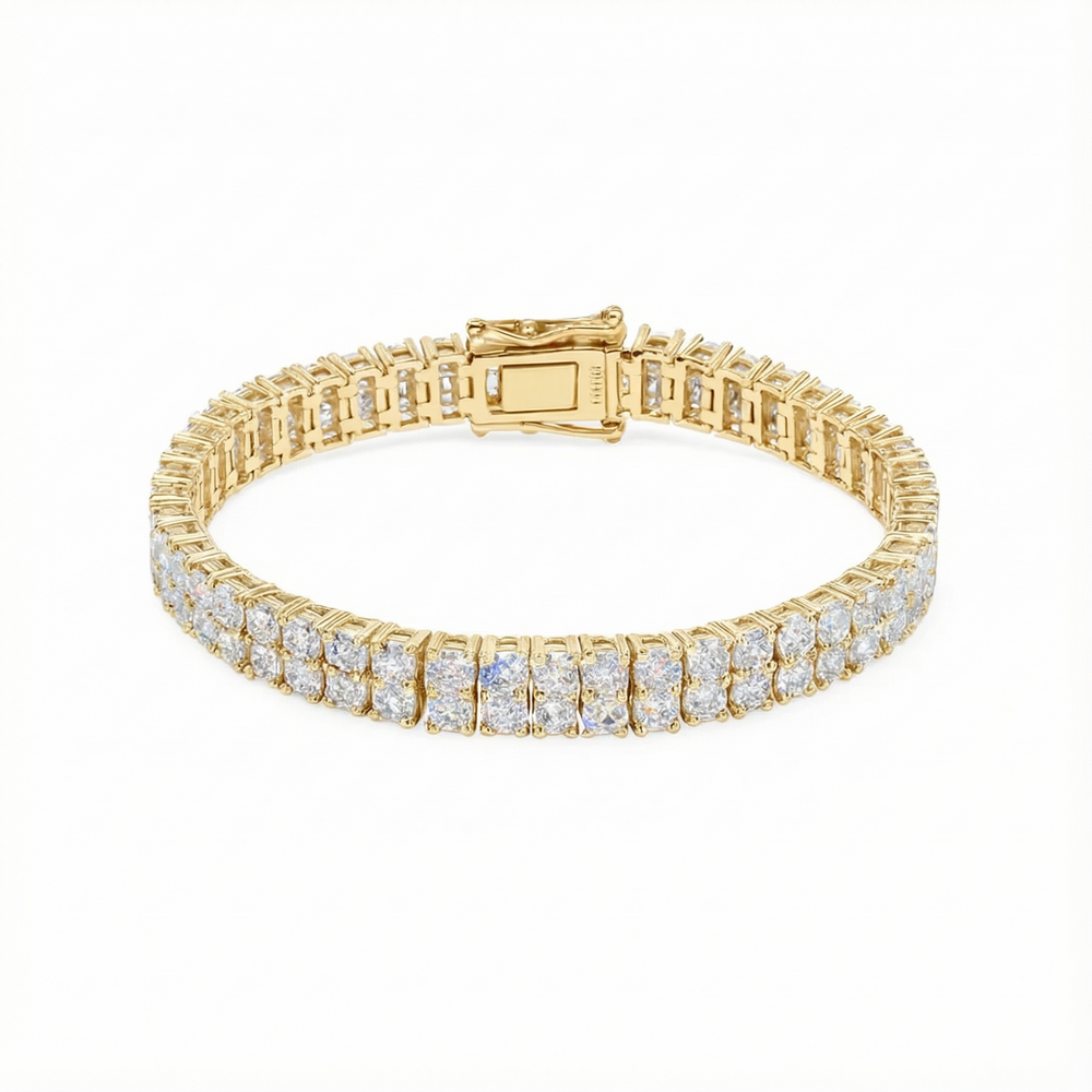 Radiance Tennis Bracelet - Gold