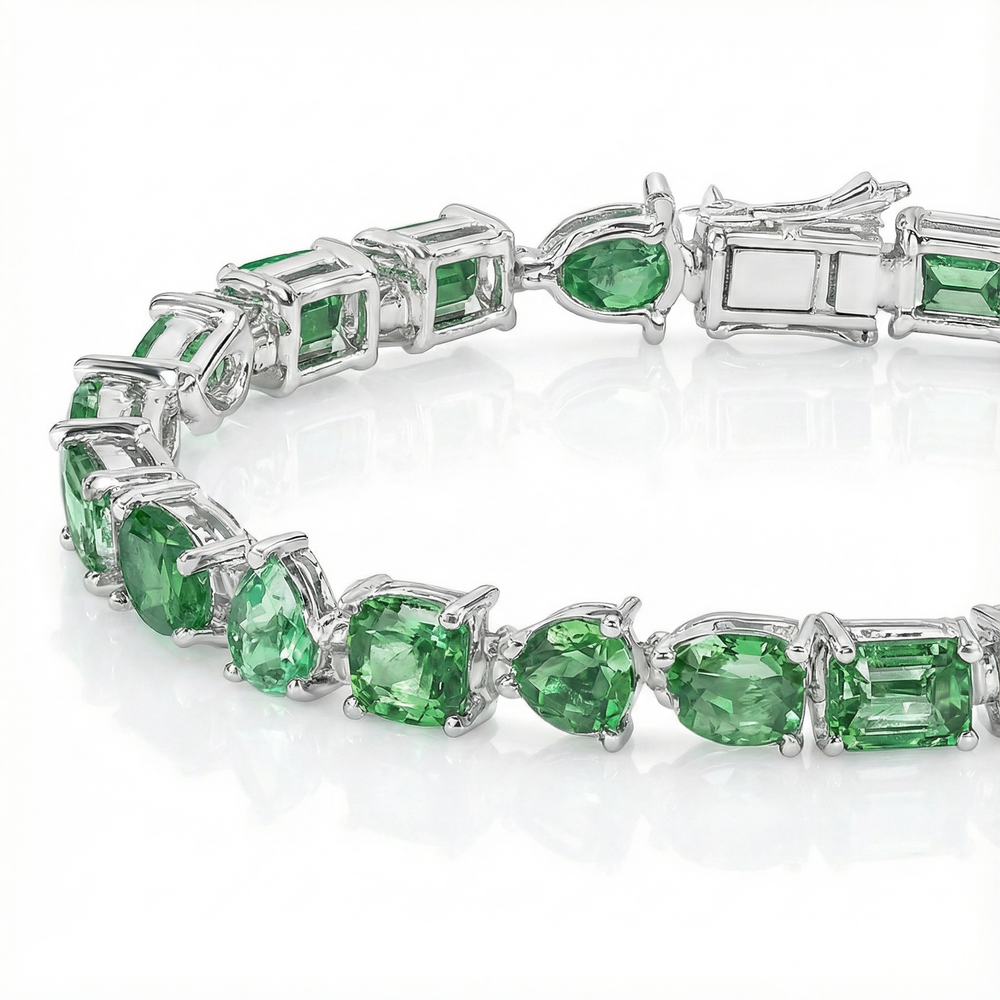 Mélange Bracelet - Emerald Green