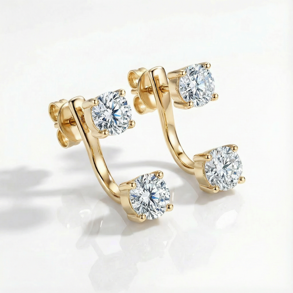 Luna Earrings - Gold