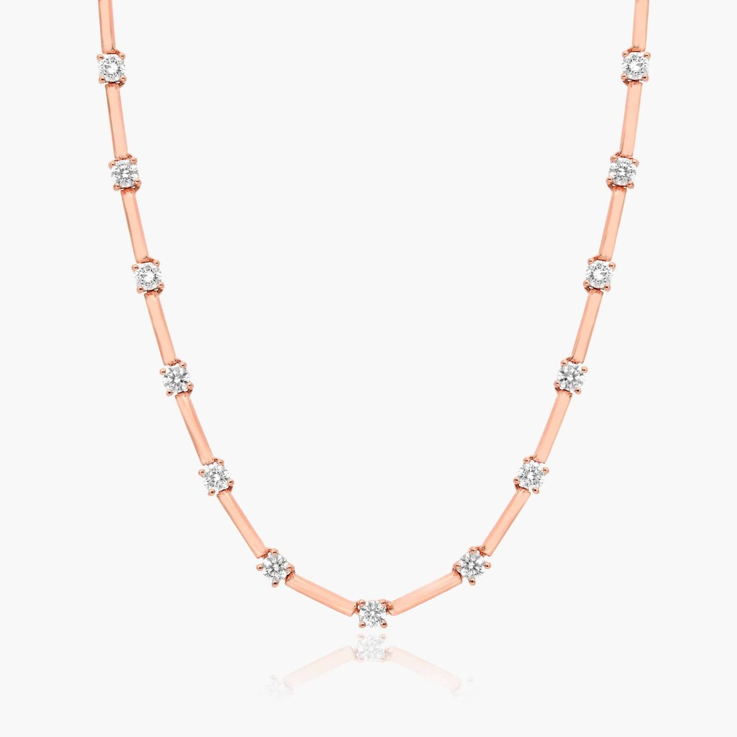 Élise Necklace - Rose Gold