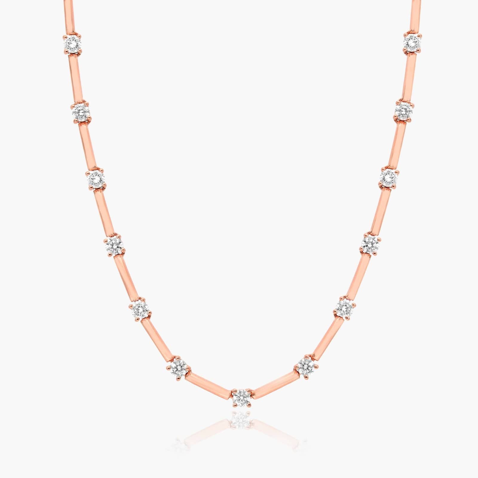Élise Necklace - Rose Gold