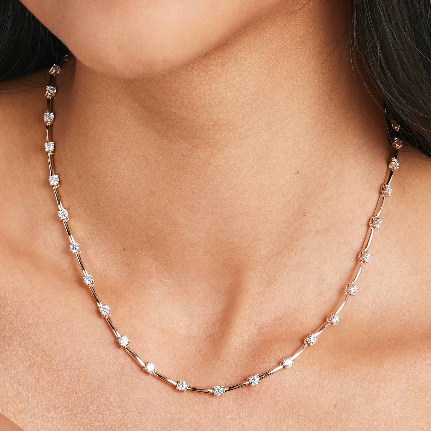 Élise Necklace - Rose Gold