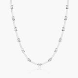 Élise Necklace - White Gold
