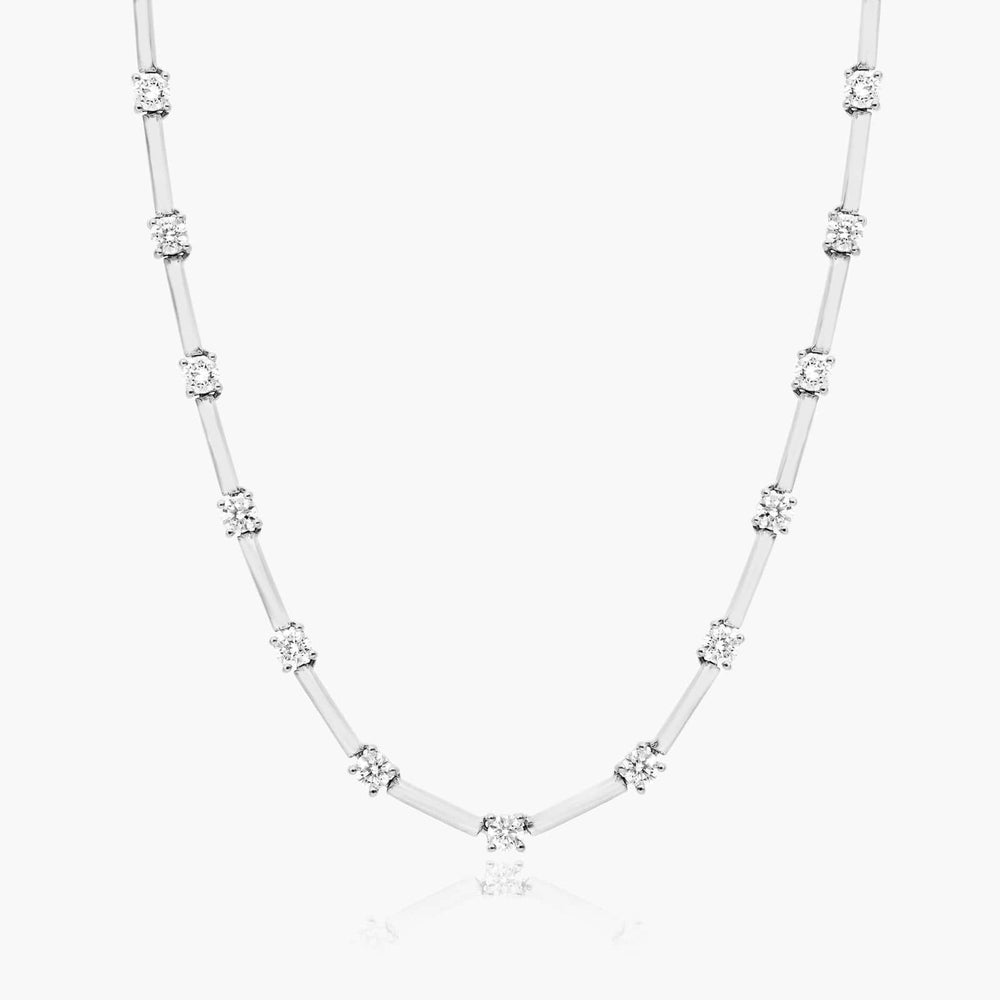 Élise Necklace - White Gold