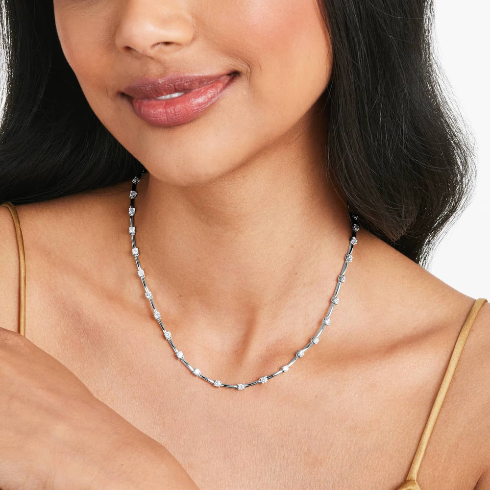 Élise Necklace - White Gold