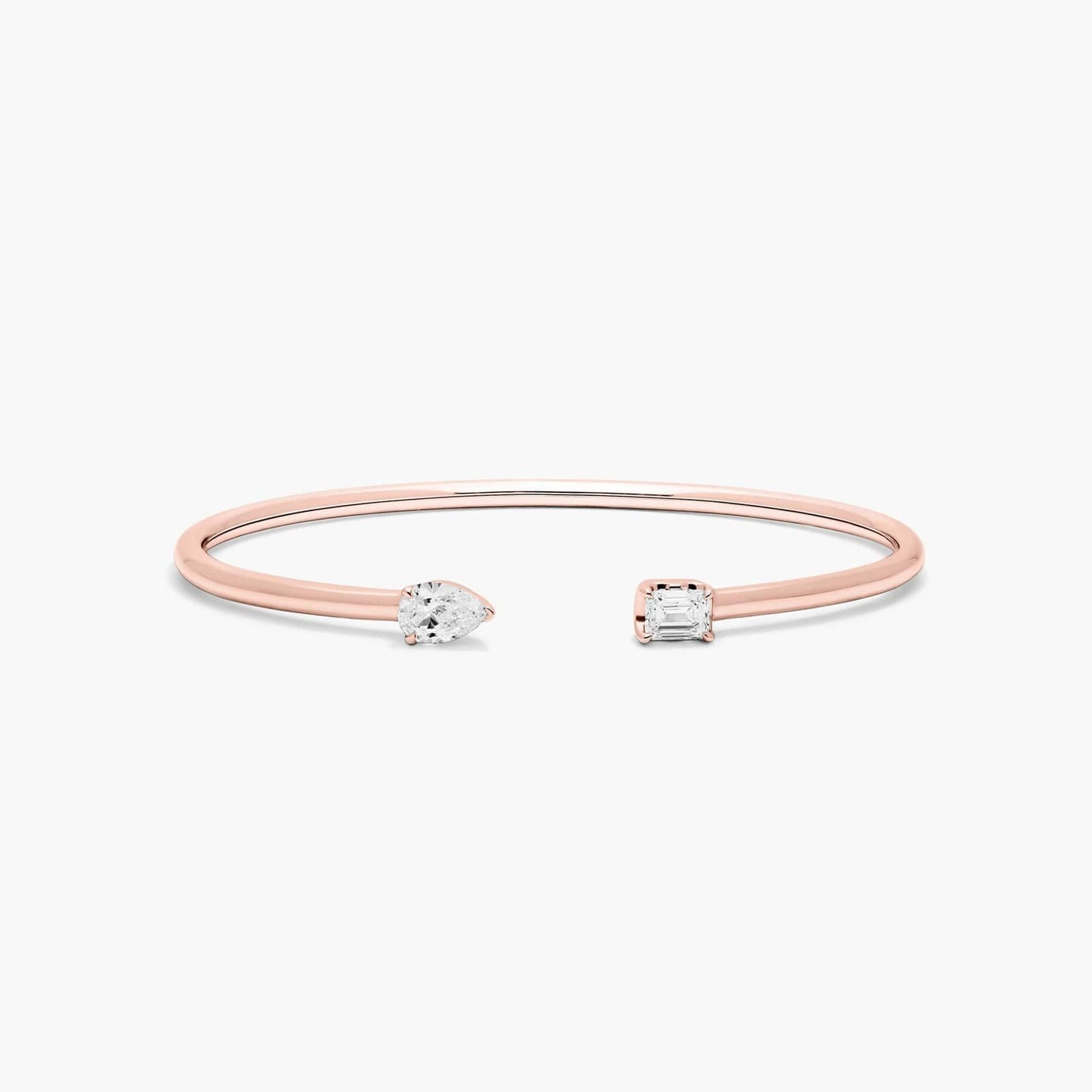 Noga Bangle Bracelet - Rose Gold