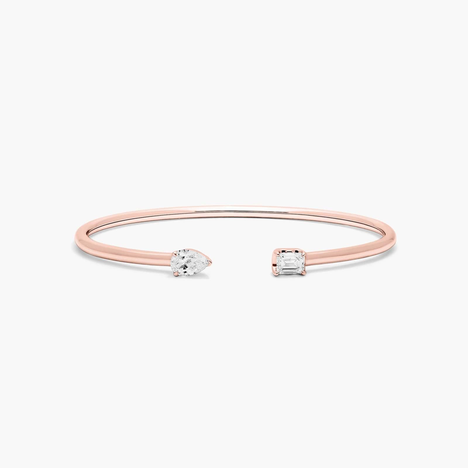 Noga Bangle Bracelet - Rose Gold