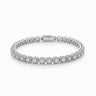Celeste Tennis Bracelet - 18k White Gold