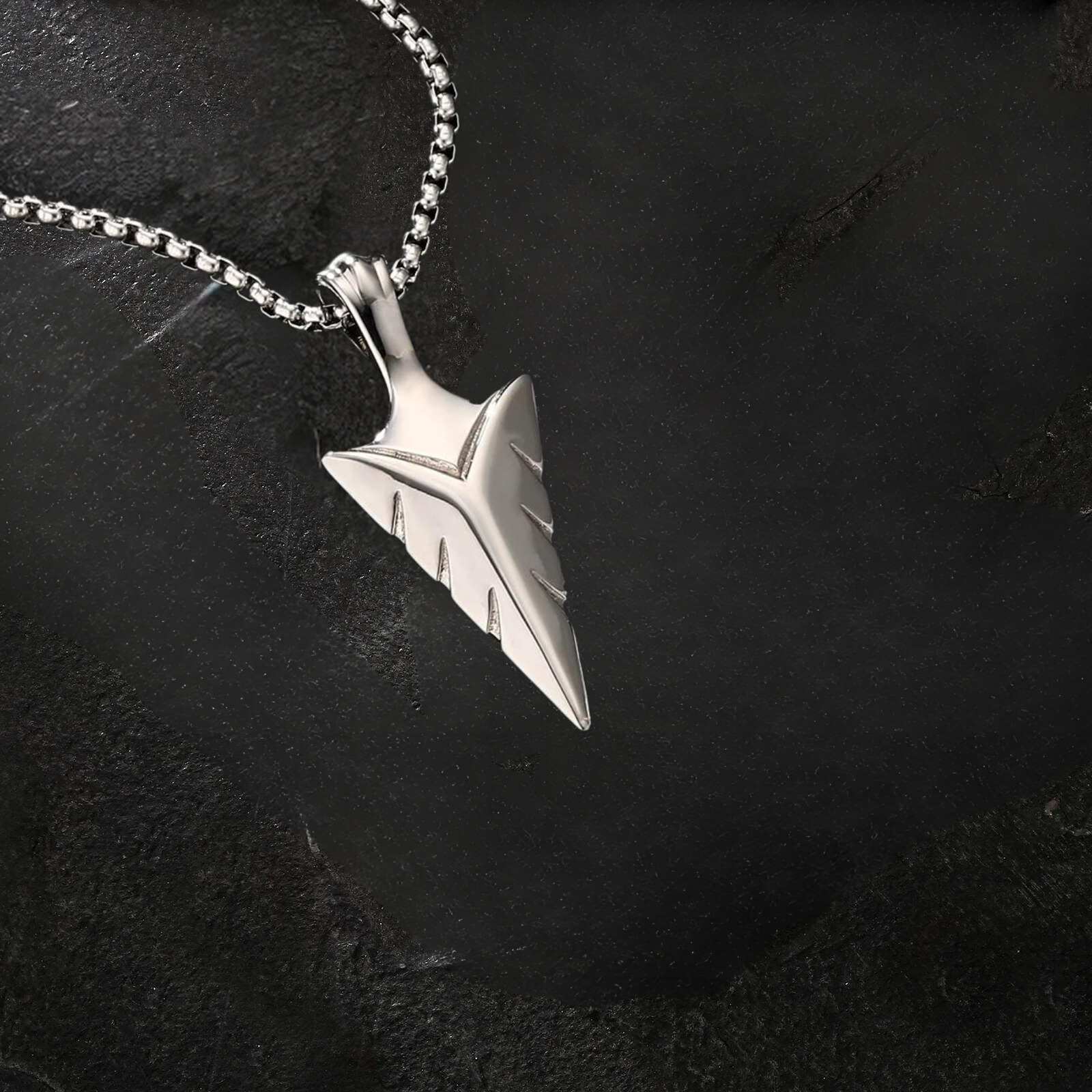 ARROW NECKLACE SILVER