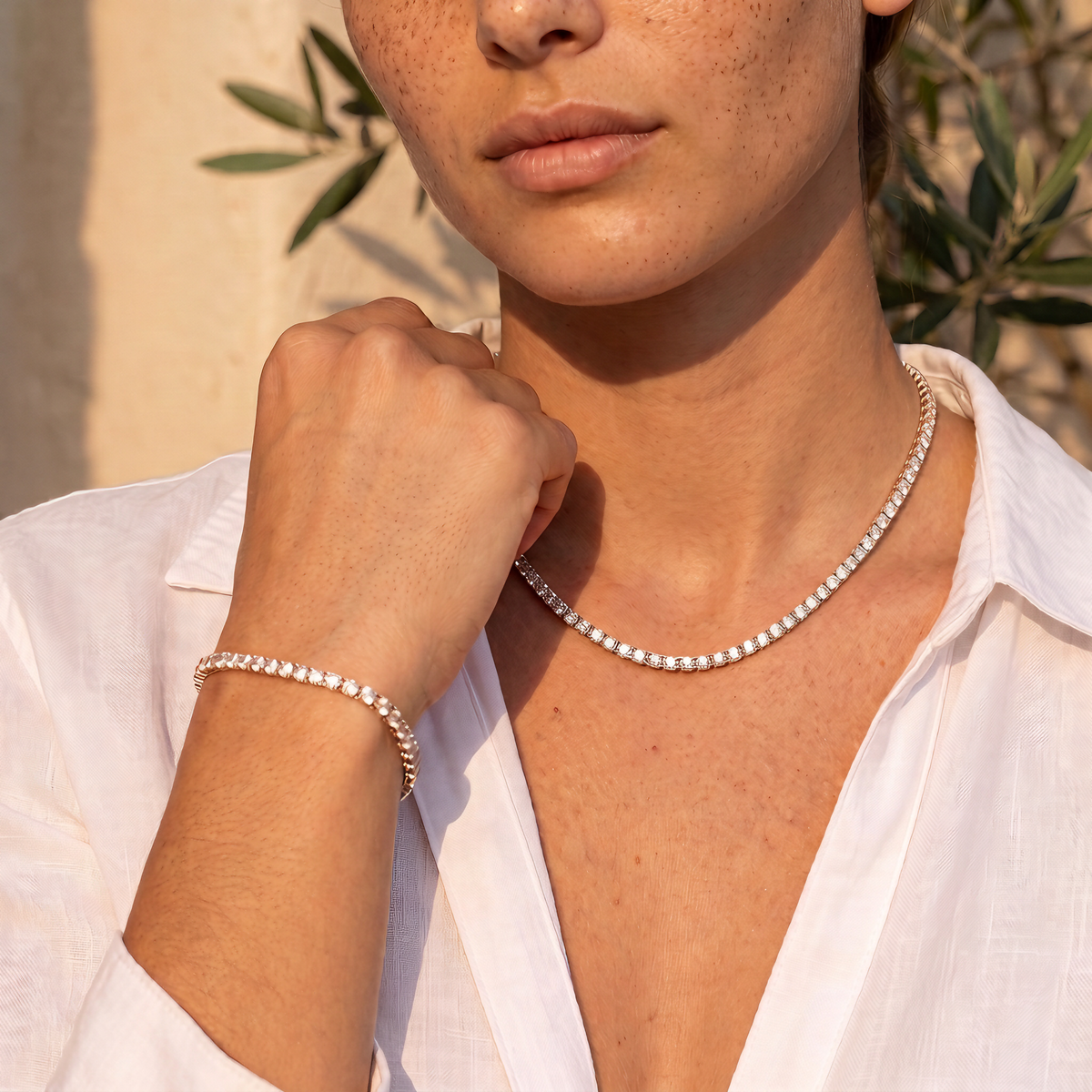 Tennis Set 3MM - Rose Gold